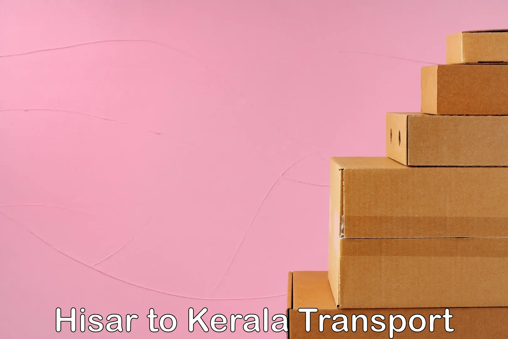 Air freight transport services Hisar to Cherthala