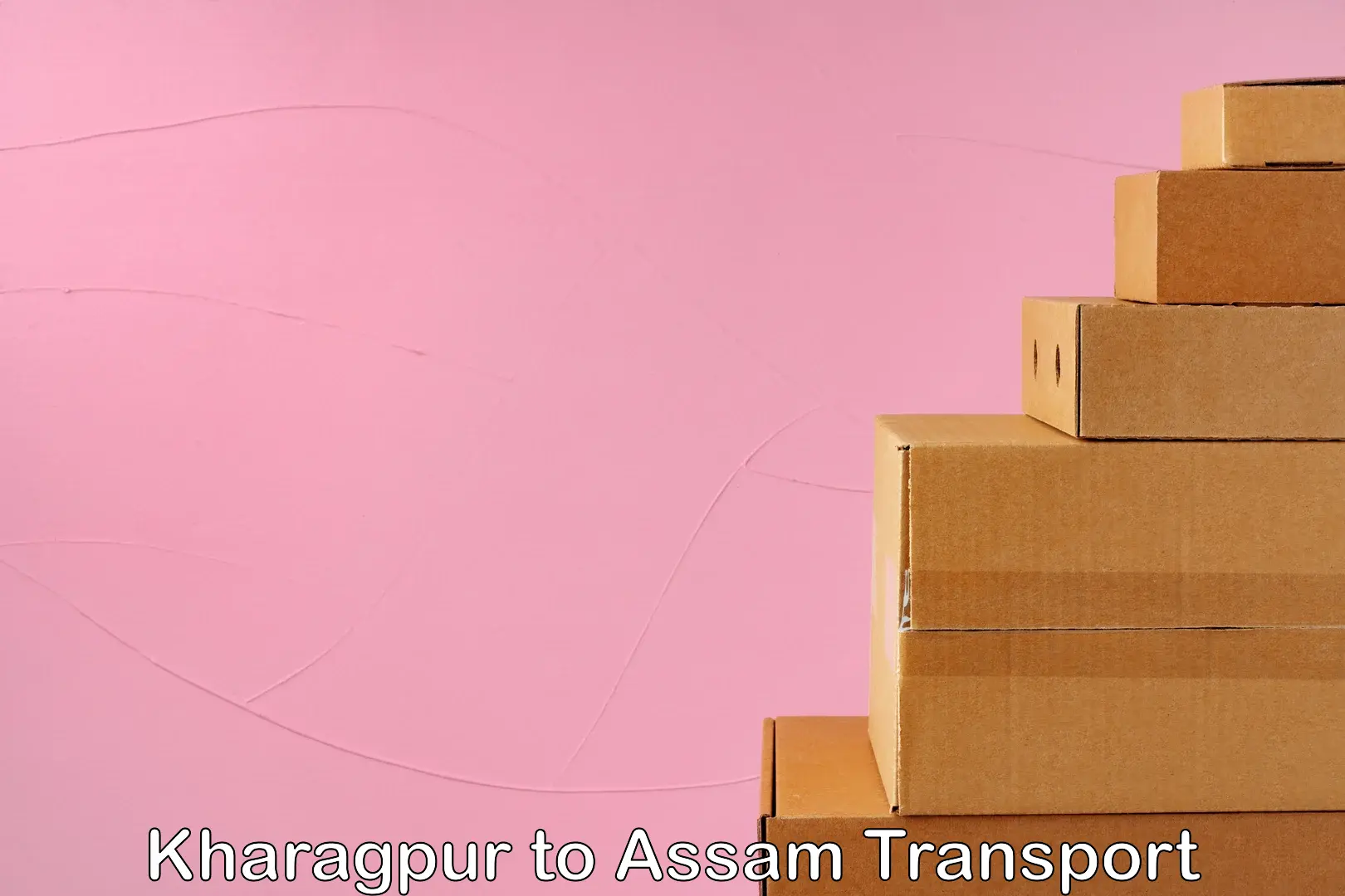 Transportation solution services Kharagpur to Lala Assam