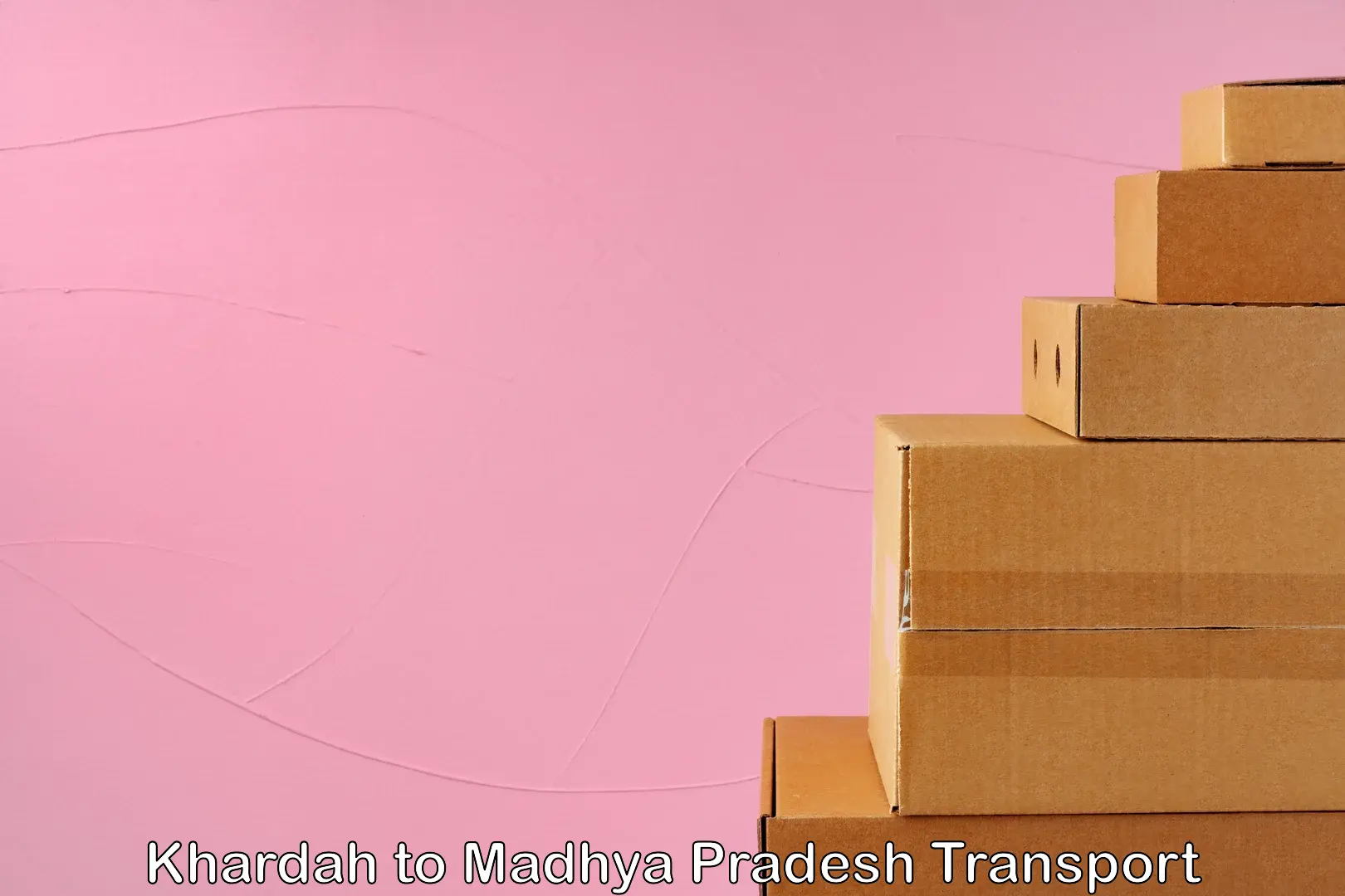 Delivery service Khardah to Madhya Pradesh