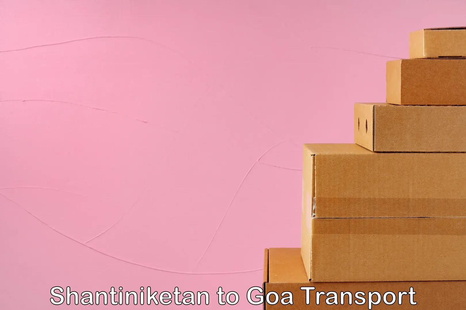 Online transport service Shantiniketan to Goa