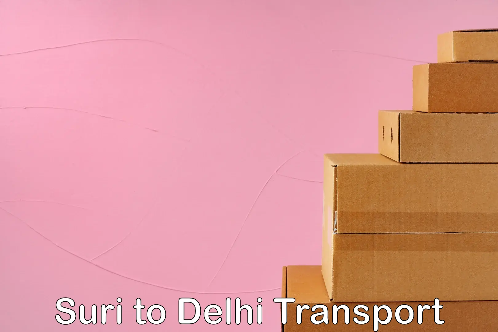 Commercial transport service Suri to Delhi