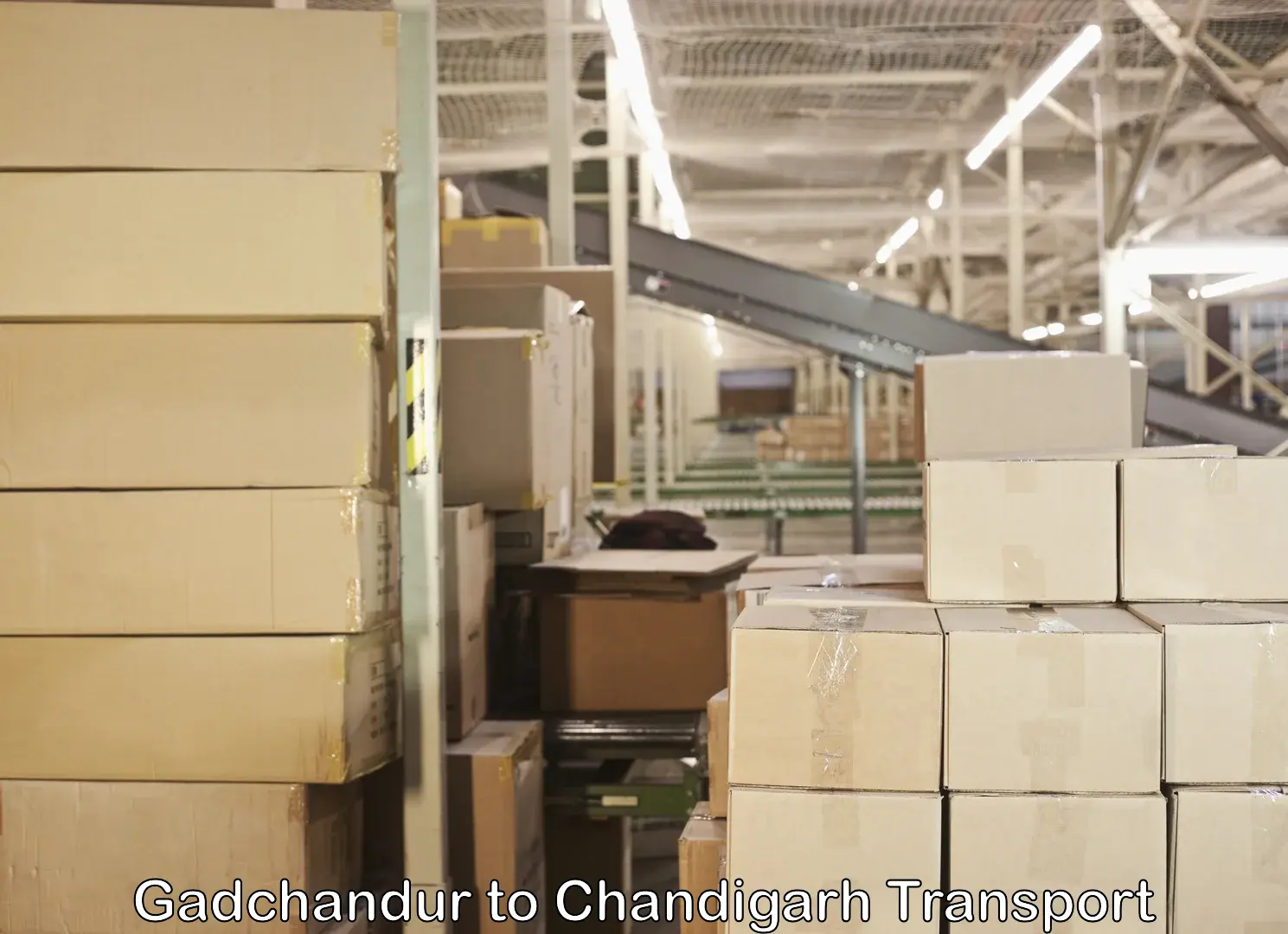 Cargo transport services Gadchandur to Panjab University Chandigarh