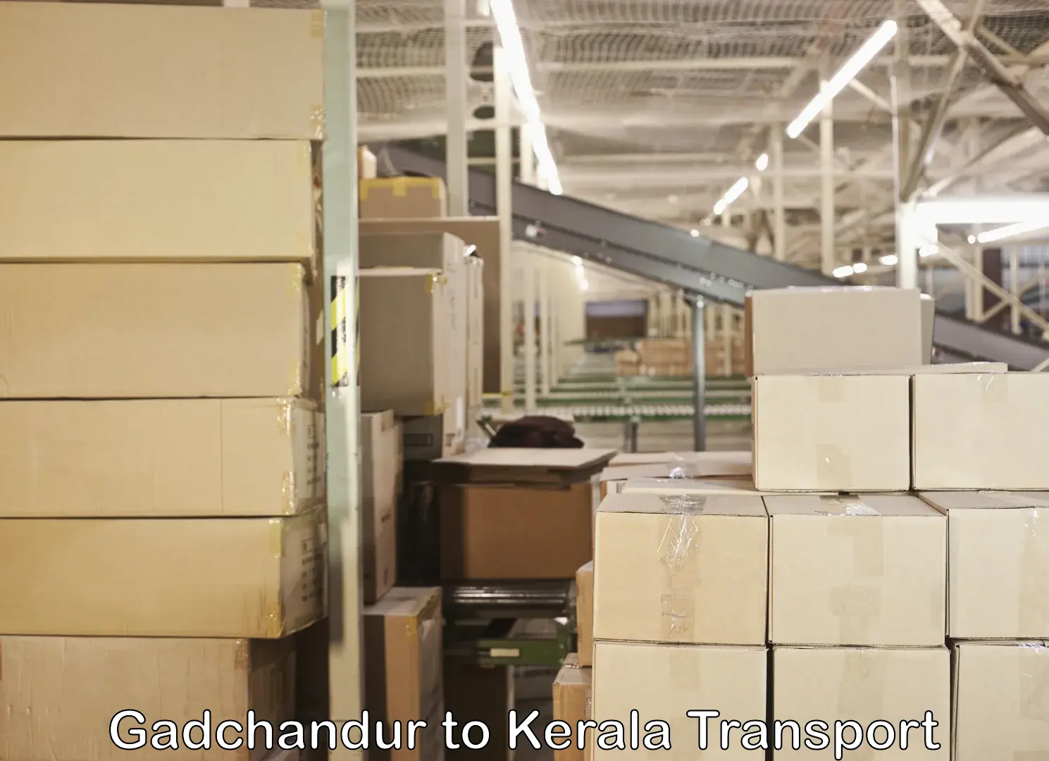 Furniture transport service Gadchandur to Kerala