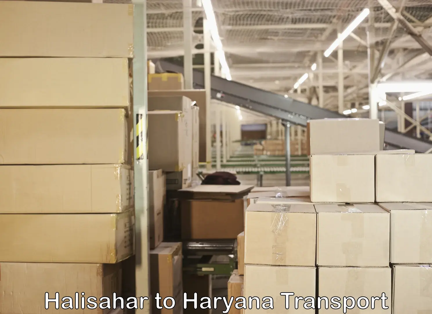 Nationwide transport services Halisahar to Narnaul