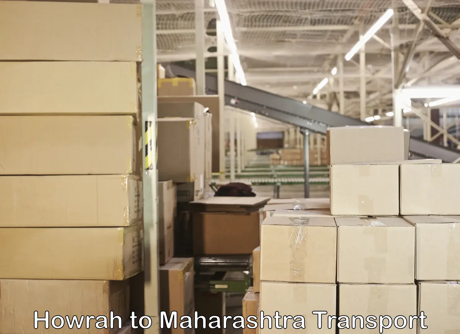 Lorry transport service Howrah to Maharashtra