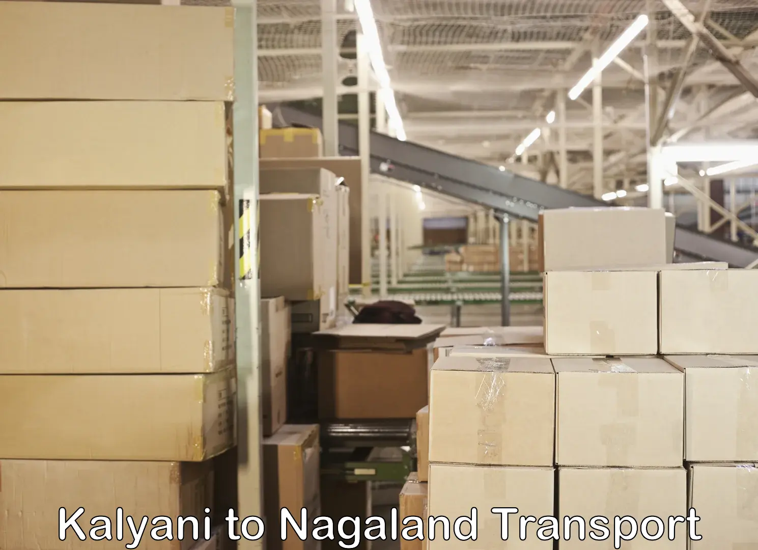 Inland transportation services in Kalyani to Nagaland