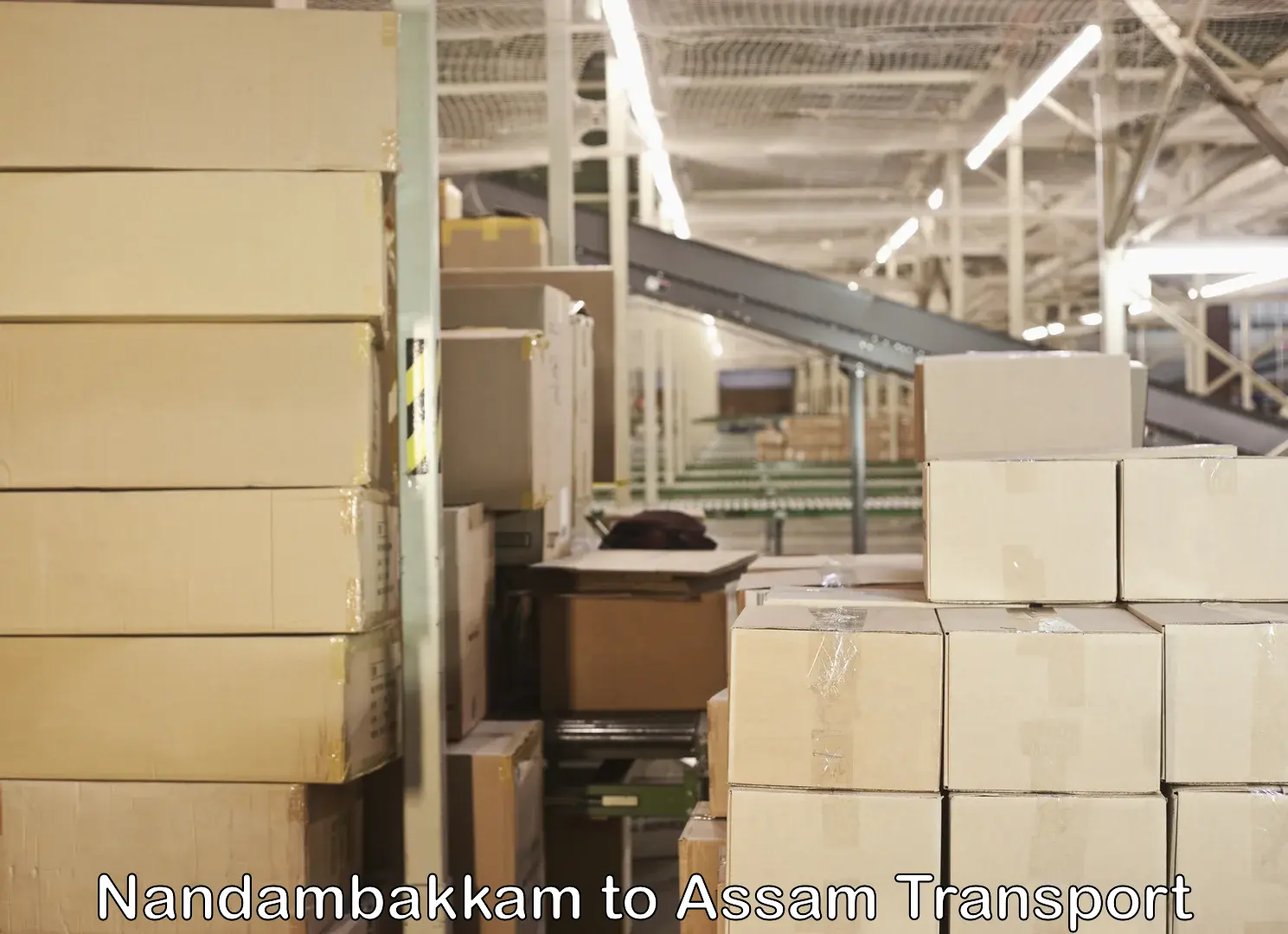 Truck transport companies in India Nandambakkam to Assam