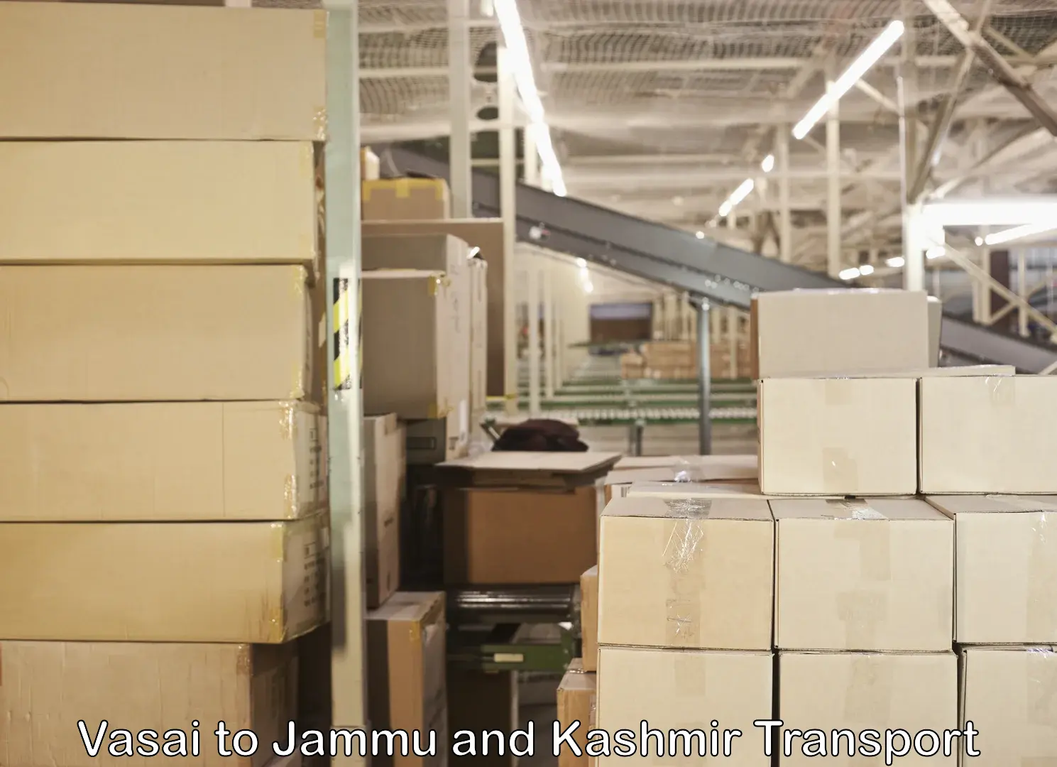 Furniture transport service Vasai to Jammu and Kashmir